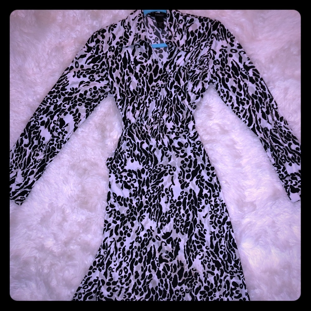 Wrap around dress